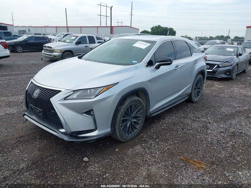 Vin: 2t2bzmca5gc041178, lot: 45857367, lexus rx 350 f sport 20162