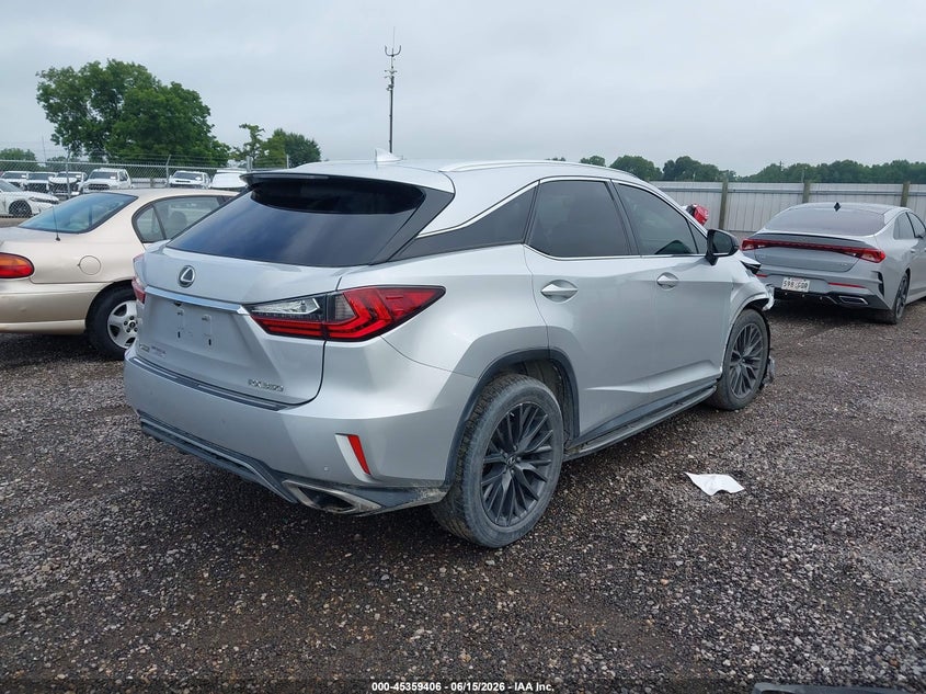 Vin: 2t2bzmca5gc041178, lot: 45857367, lexus rx 350 f sport 20164