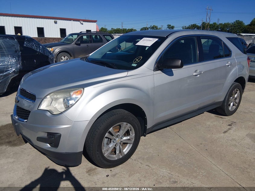 2012 Chevrolet Equinox Ls 2GNALBEK6C6224684 photo 1