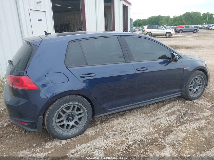 2016 VOLKSWAGEN GOLF GTI auction photo 4