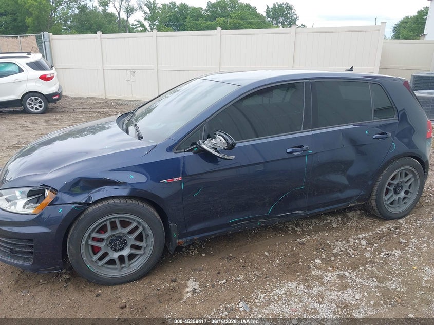 2016 VOLKSWAGEN GOLF GTI auction photo 6