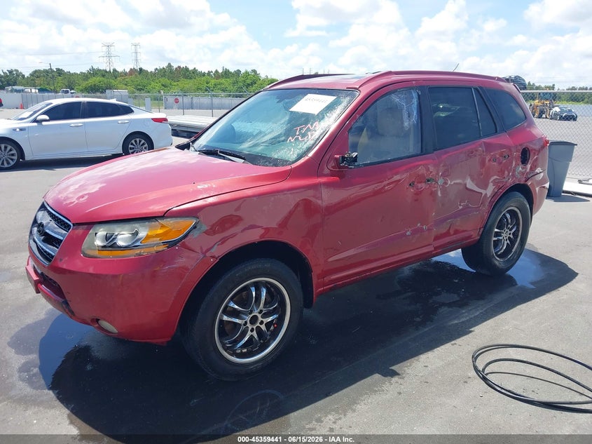 2008 HYUNDAI SANTA FE auction photo 2