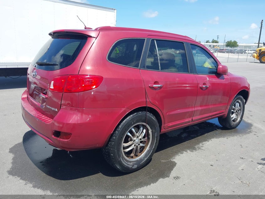 2008 HYUNDAI SANTA FE auction photo 4