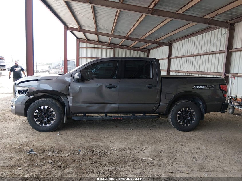 2021 Nissan Titan Pro-4X 4X4 VIN: 1N6AA1ED8MN511240 Lot: 45359463