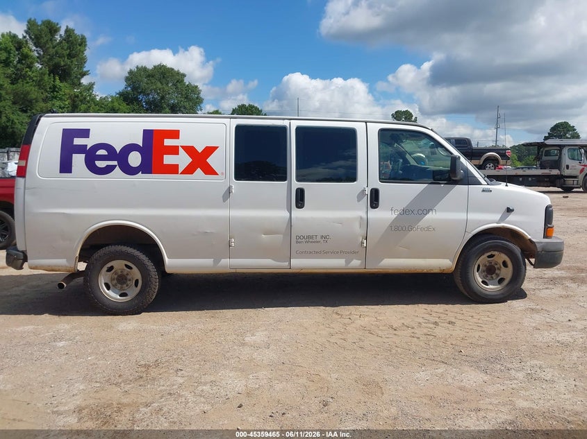 2013 GMC Savana 2500 Work Van VIN: 1GTW7GBA0D1109854 Lot: 45359465