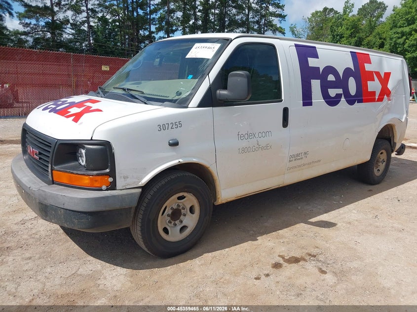 Vin: 1gtw7gba0d1109854, lot: 45857426, gmc savana 2500 work van 20132