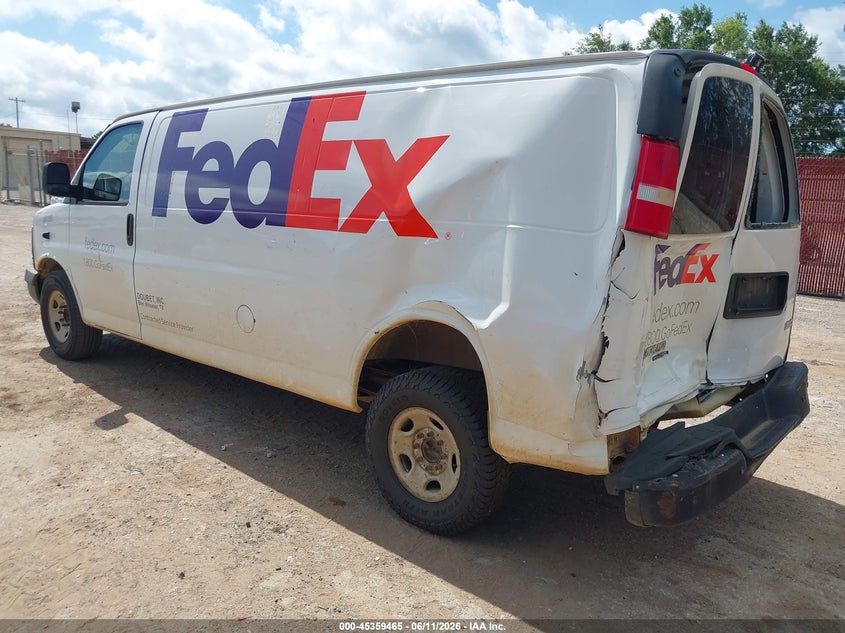 Vin: 1gtw7gba0d1109854, lot: 45857426, gmc savana 2500 work van 20133
