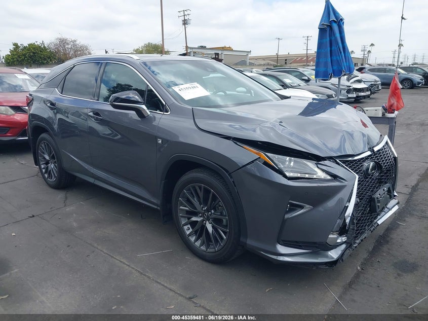 2T2BZMCA0KC205493 LEXUS RX 350 F SPORT 2019
