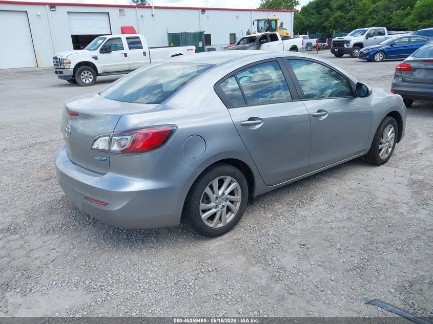Vin: jm1bl1v88c1652481, lot: 45857447, mazda mazda3 i touring 20124