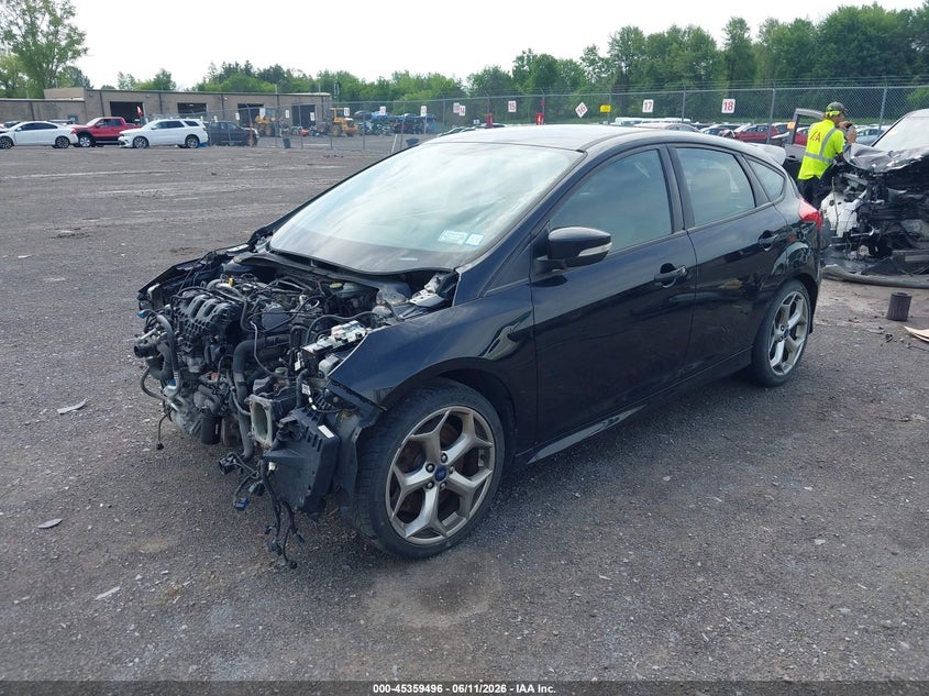 Vin: 1fadp3l93gl308559, lot: 45857457, ford focus st 20162