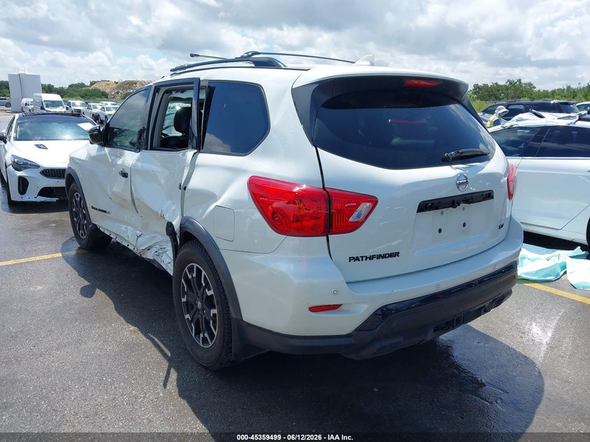 Vin: 5n1dr2mn8kc638633, lot: 45857461, nissan pathfinder sv 20193