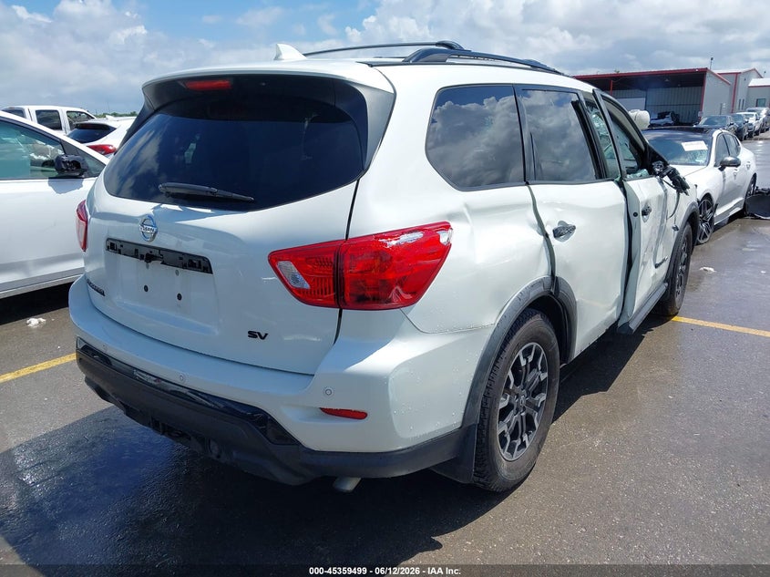 Vin: 5n1dr2mn8kc638633, lot: 45857461, nissan pathfinder sv 20194