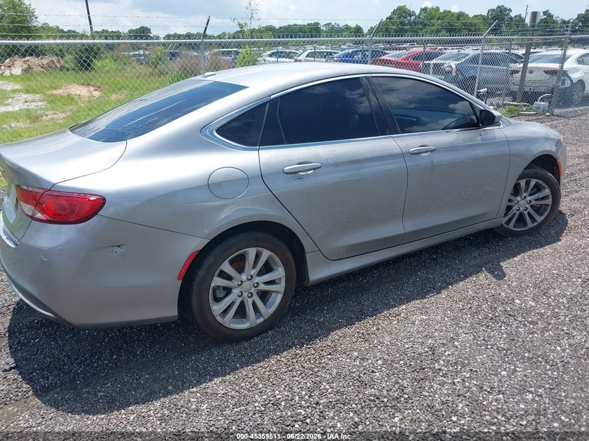 Vin: 1c3cccab9fn559195, lot: 45857472, chrysler 200 limited 20154