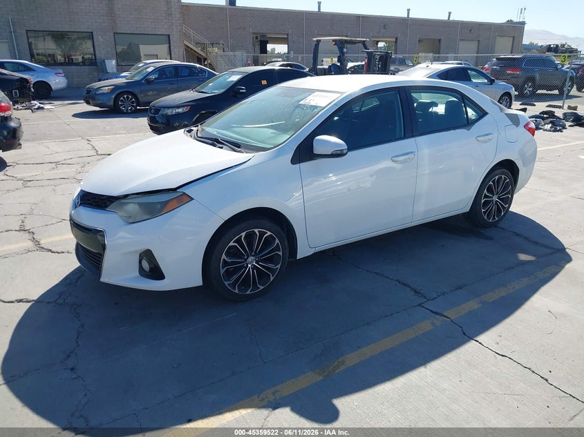 2015 Toyota Corolla S Plus 5YFBURHE4FP267500 photo 1