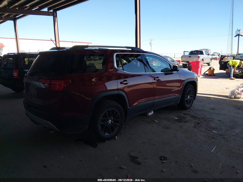 Vin: 1gkknmls2jz202323, lot: 45857501, gmc acadia slt-1 20184