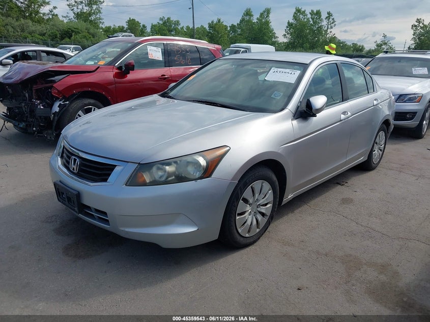 2008 Honda Accord 2.4 Lx 1HGCP263X8A101737 photo 1