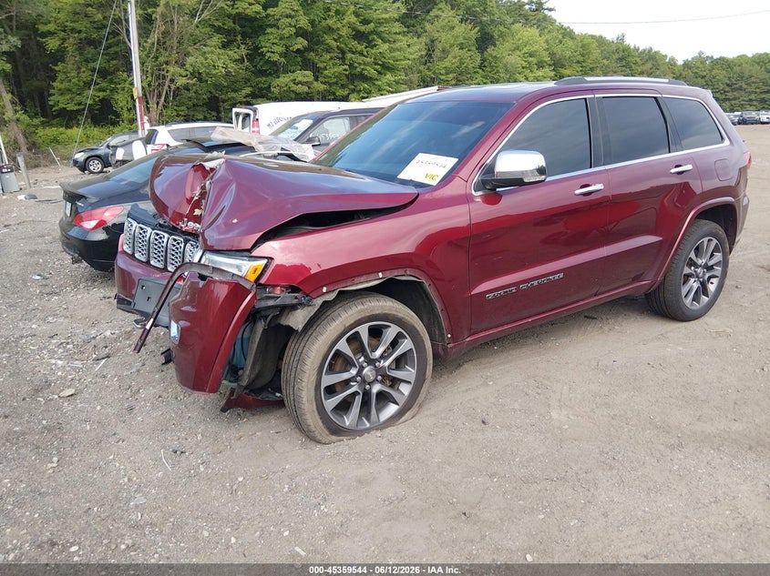 2017 Jeep Grand Cherokee Overland 4x4 1C4RJFCG0HC855792 photo 1