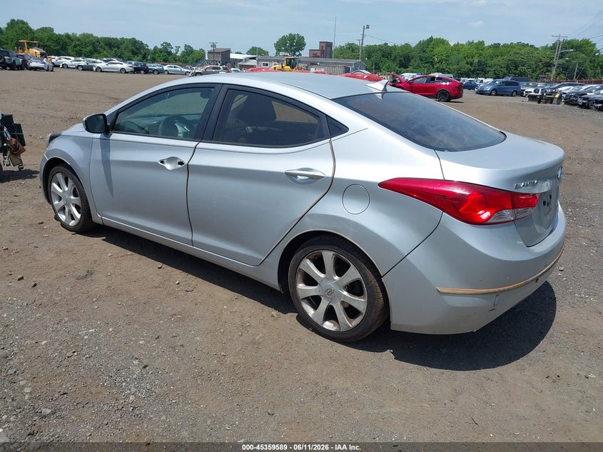 2012 HYUNDAI ELANTRA auction photo 3