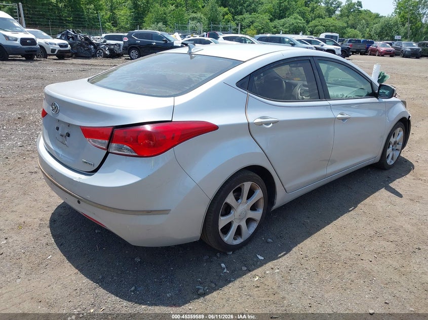 2012 HYUNDAI ELANTRA auction photo 4
