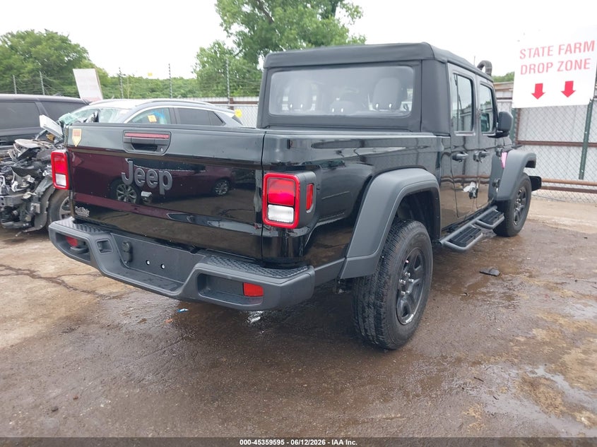 Vin: 1c6pjtag6tl152996, lot: 45857556, jeep gladiator sport 4x4 20264