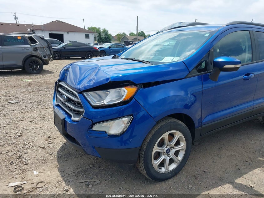 2019 Ford Ecosport Se VIN: MAJ6S3GLXKC292964 Lot: 45359621