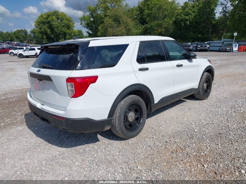 2023 FORD POLICE INTERCEPTOR UTILITY auction photo 4