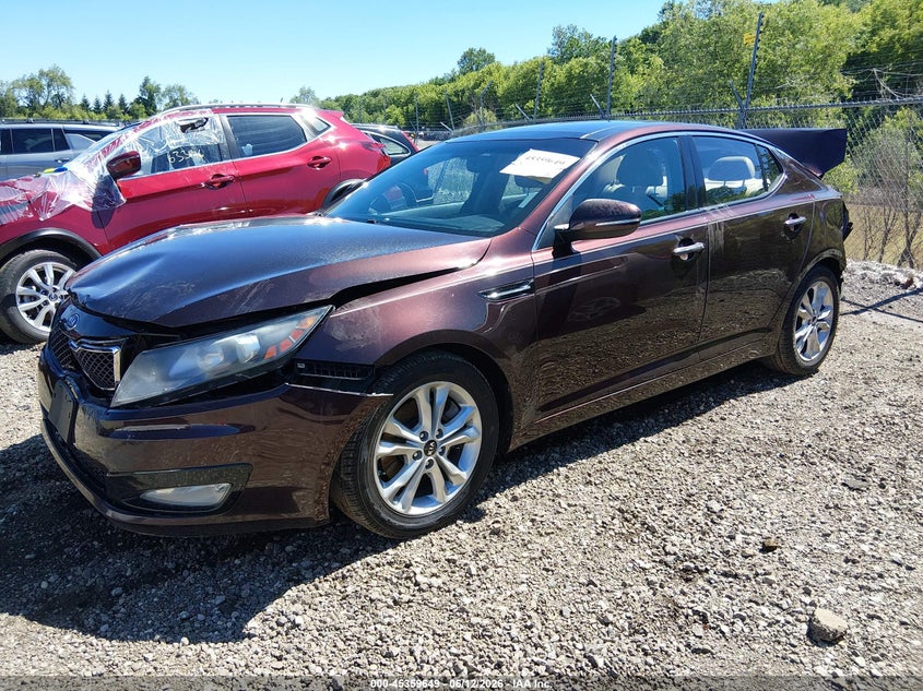 Vin: knagn4a64b5132935, lot: 45857610, kia optima ex turbo 20112
