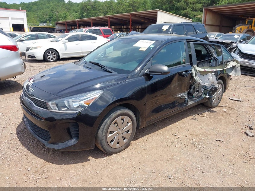Vin: 3kpa24ab6je079799, lot: 45857619, kia rio lx 20182