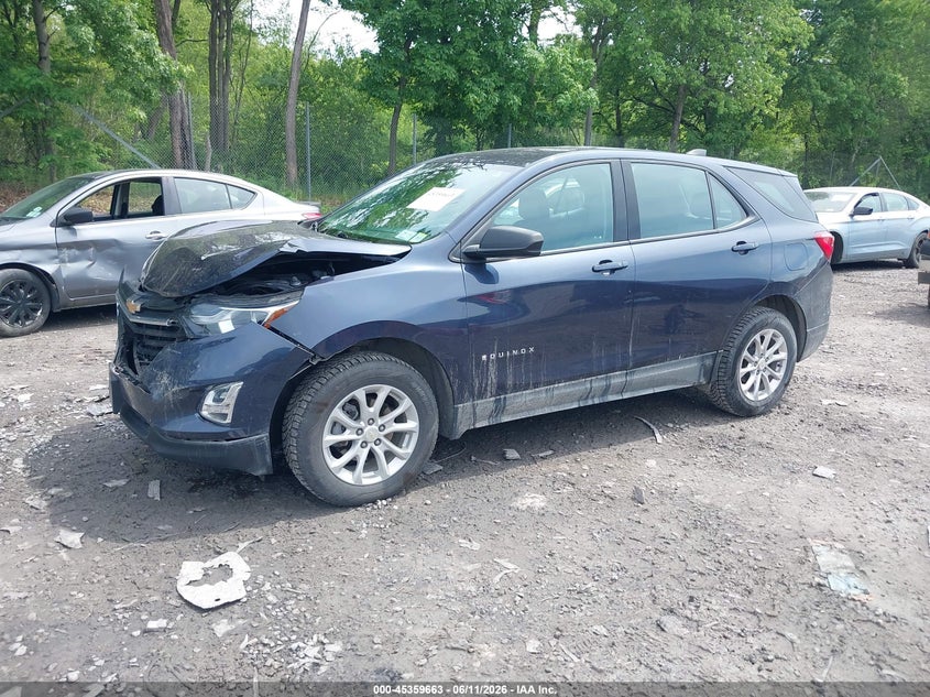 2019 Chevrolet Equinox Ls 3GNAXSEVXKL233669 photo 1