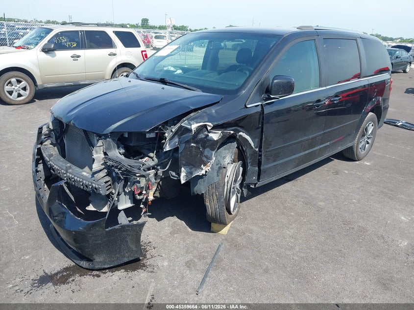 Vin: 2c4rdgcg7hr847726, lot: 45857625, dodge grand caravan sxt 20172