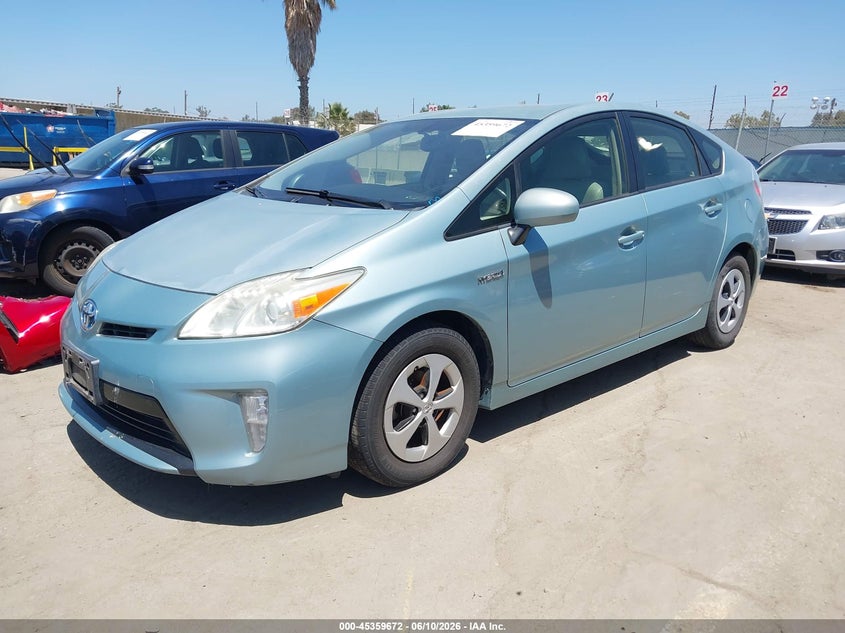 JTDKN3DU2C1579869 2012 Toyota Prius Four photo 1
