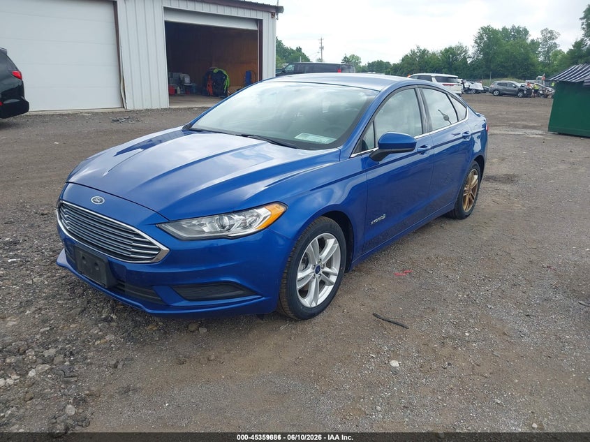 2018 Ford Fusion Hybrid S 3FA6P0UU0JR100318 photo 1