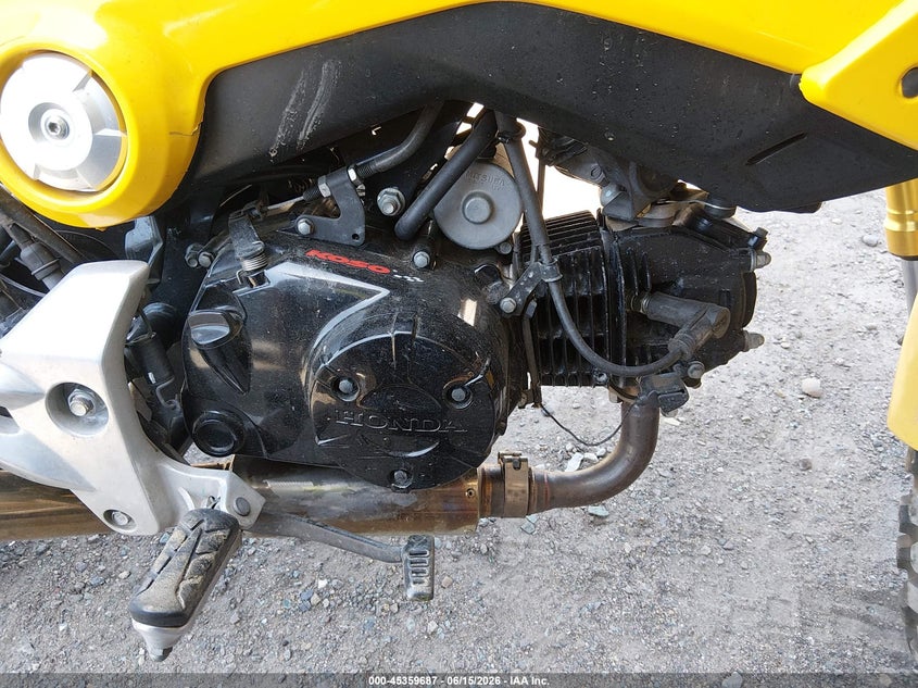 2015 Honda Grom 125 VIN: MLHJC6118F5110194 Lot: 45359687