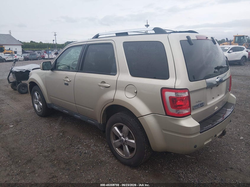 Vin: 1fmcu9eg4cka88504, lot: 45857668, ford escape limited 20123
