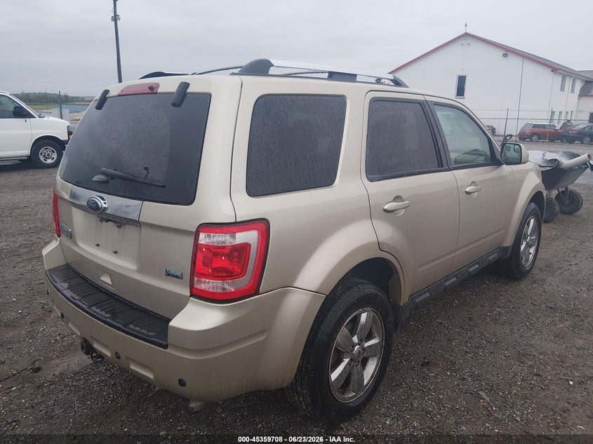 Vin: 1fmcu9eg4cka88504, lot: 45857668, ford escape limited 20124