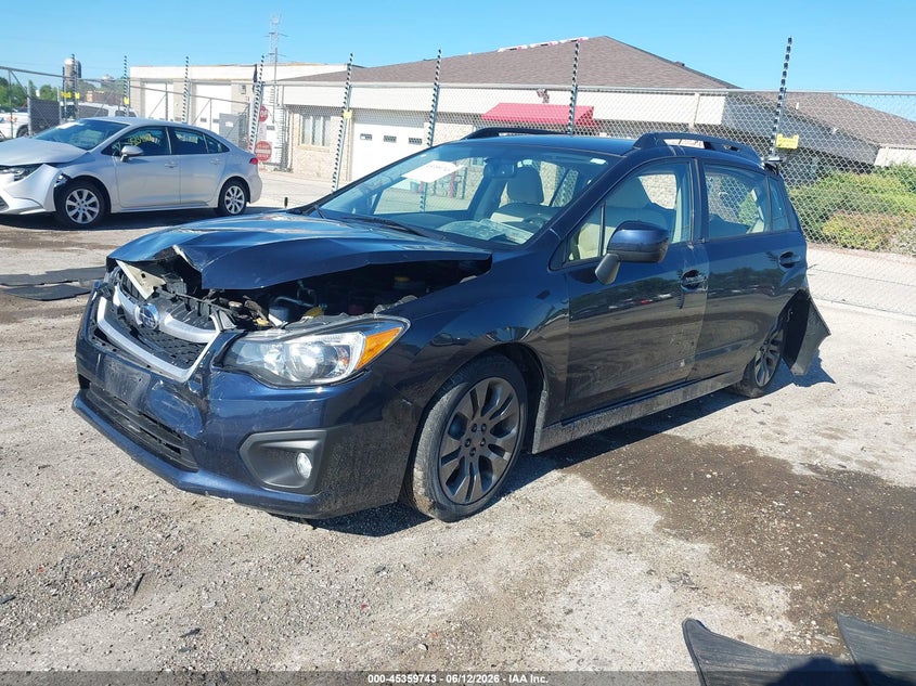 Vin: jf1gpal64eh314572, lot: 45857704, subaru impreza 2.0i sport premium 20142