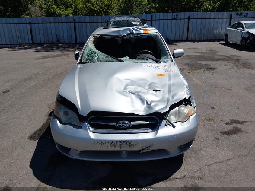 2006 Subaru Legacy 2.5I VIN: 4S3BL626367216221 Lot: 45359752