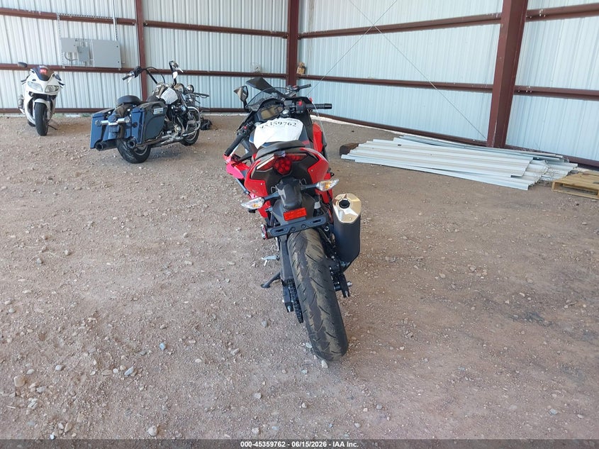 2025 Kawasaki Ex500 VIN: ML5EXGG16SDA55554 Lot: 45359762
