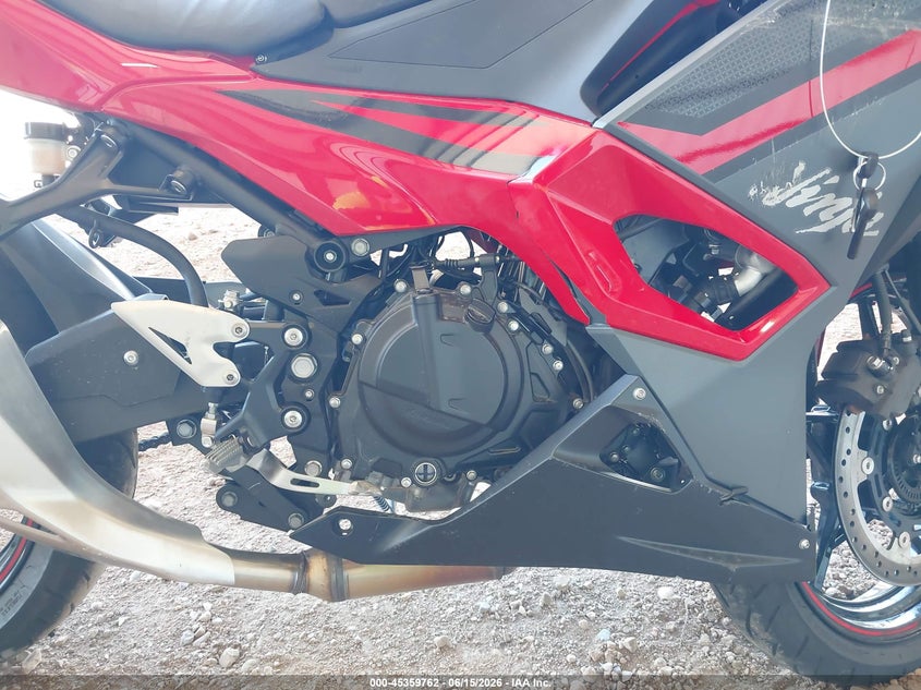 2025 Kawasaki Ex500 VIN: ML5EXGG16SDA55554 Lot: 45359762
