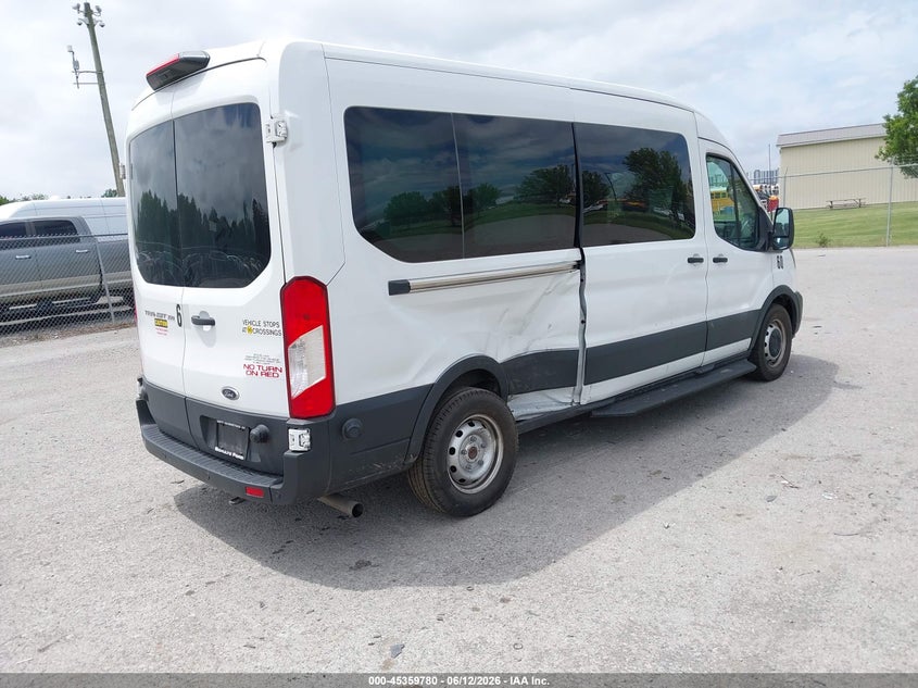 Vin: 1fbax2c83rka78369, lot: 45857741, ford transit-350 passenger van xl 20244