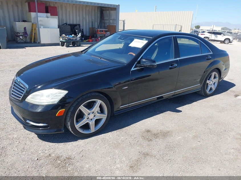 2010 MERCEDES-BENZ S 400 HYBRID auction photo 2