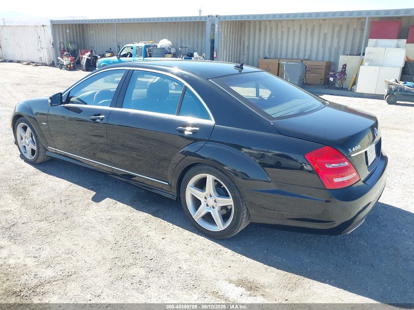 2010 MERCEDES-BENZ S 400 HYBRID auction photo 3