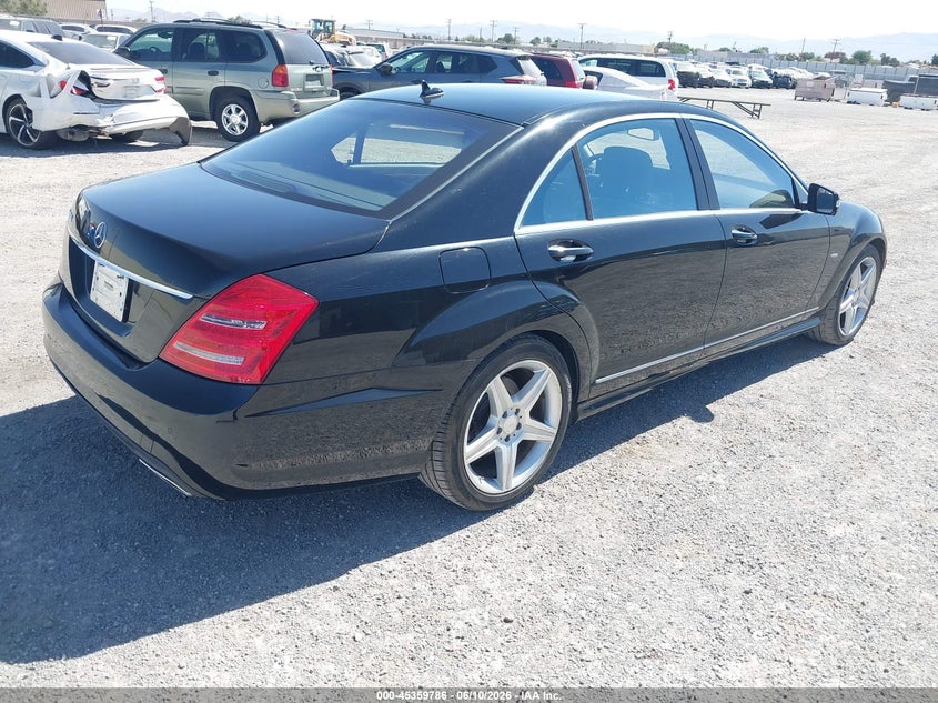 2010 MERCEDES-BENZ S 400 HYBRID auction photo 4