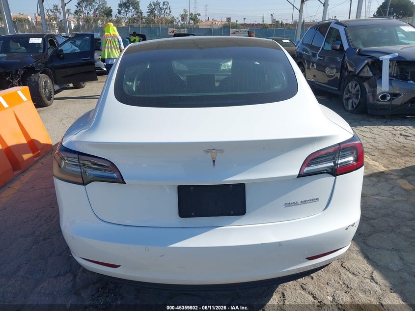 TESLA MODEL 3 2019 VIN 5YJ3E1EB3KF408401