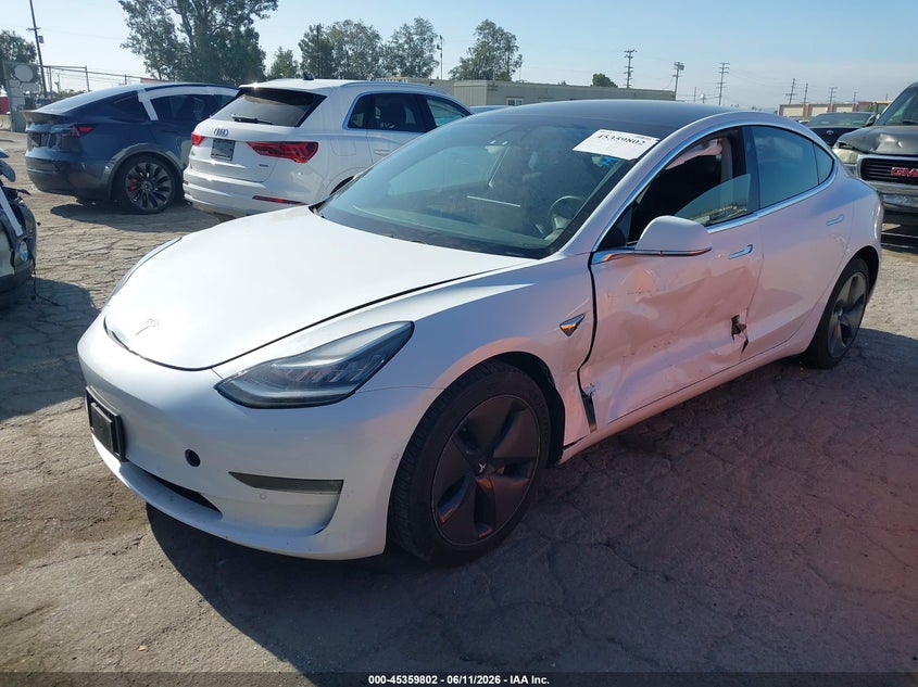 TESLA MODEL 3 2019 VIN 5YJ3E1EB3KF408401