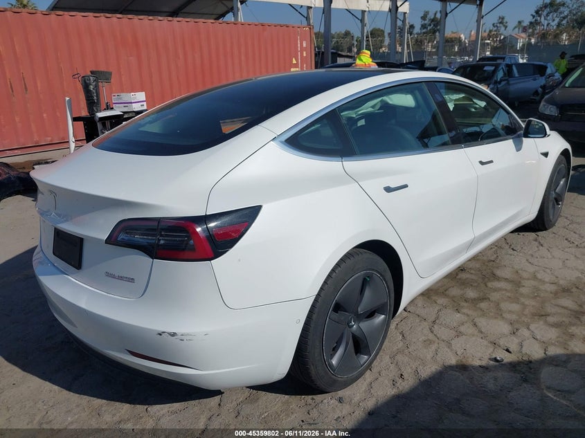 TESLA MODEL 3 2019 VIN 5YJ3E1EB3KF408401
