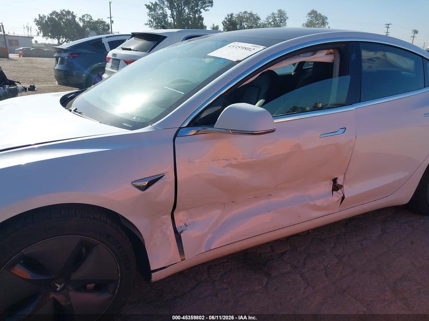 TESLA MODEL 3 2019 VIN 5YJ3E1EB3KF408401