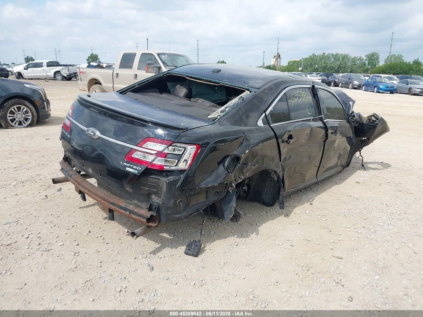 Vin: 1fahp2j80hg124504, lot: 45857803, ford taurus limited 20174