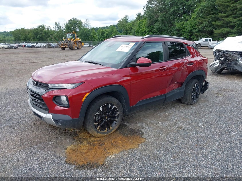 VIN KL79MRSLXMB122556 2021 CHEVROLET TRAILBLAZER AWD LT