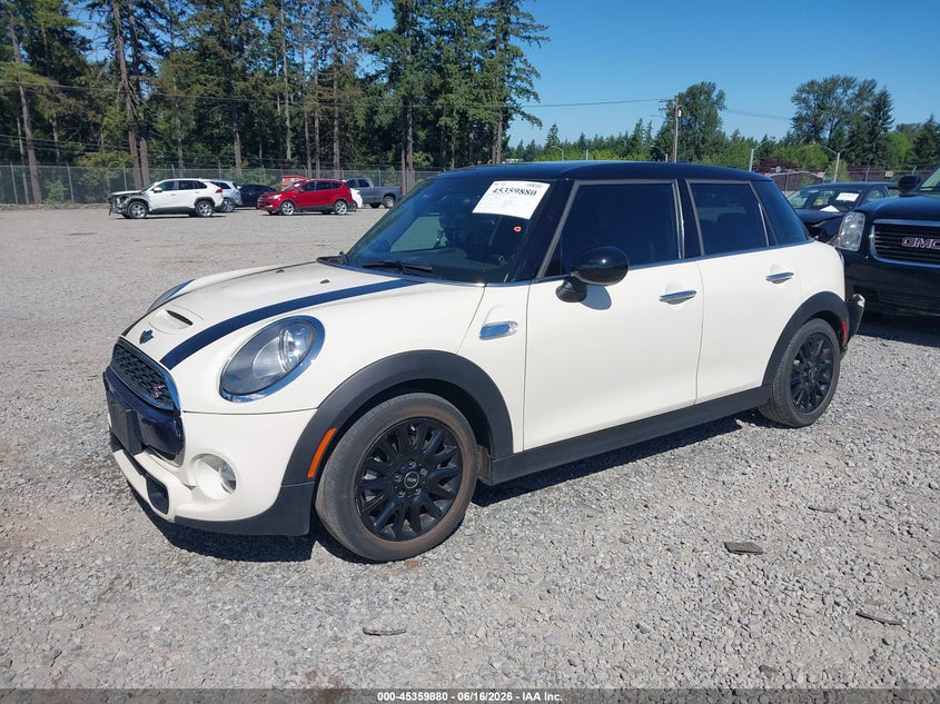 Vin: wmwxu3c59g2b62879, lot: 45857841, mini hardtop cooper s 20162